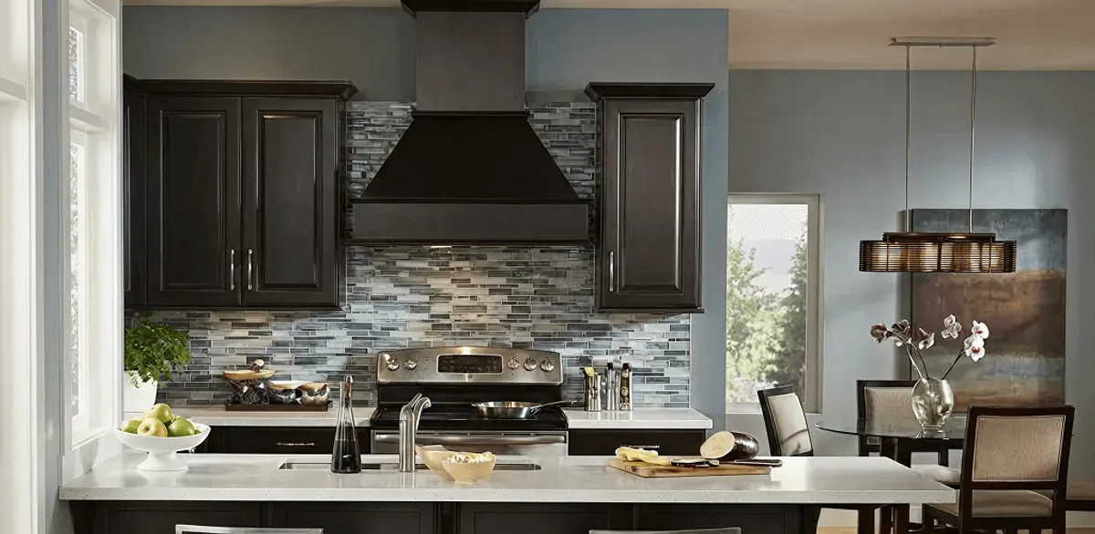 Kitchen cabinet painting and refinishing in a modern kitchen in Fort Collins, CO